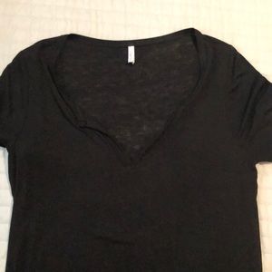 Barely worn black z supply v neck
